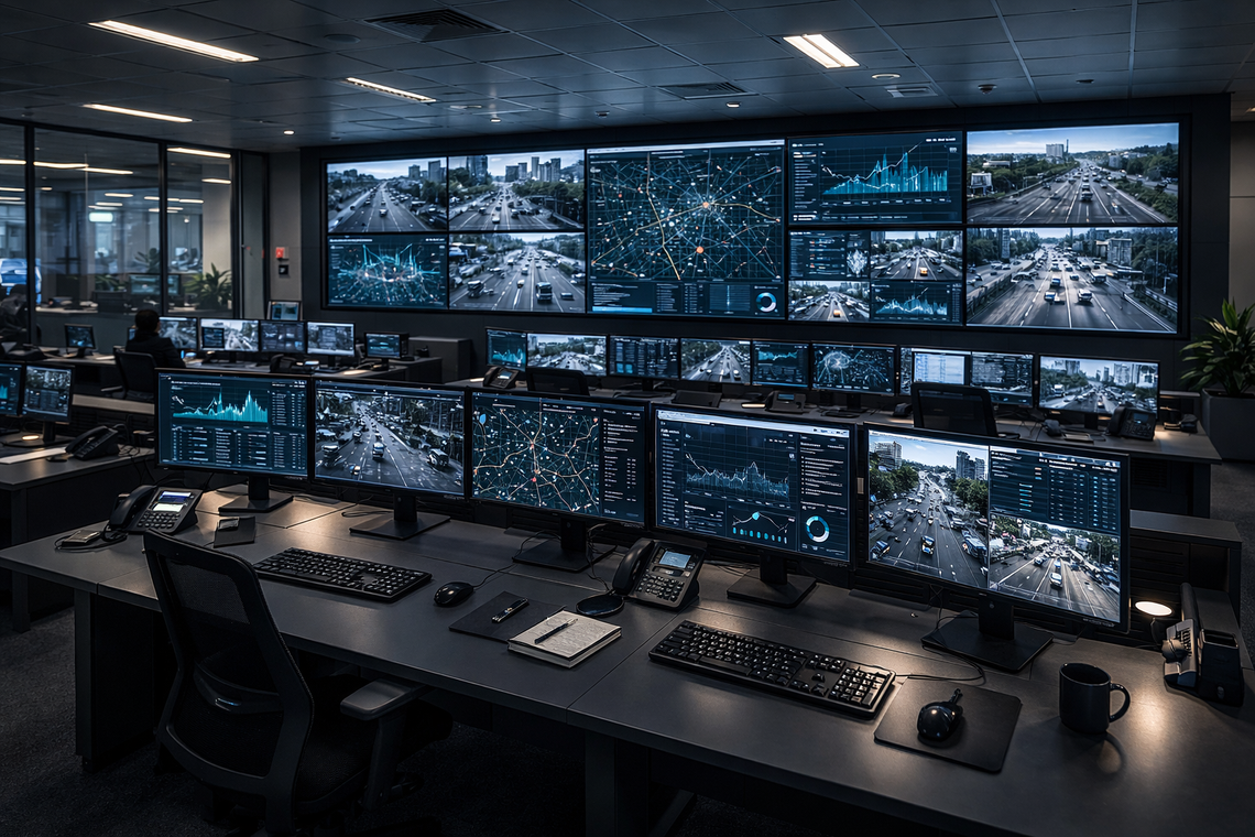 Real-time infrastructure dashboards increasingly underpin administrative decision-making.